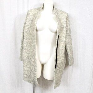 ZARA - light grey 3/4 Length winter coat , size M
